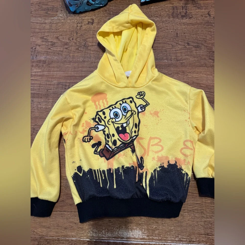 Girls hoodie 7-8 SpongeBob